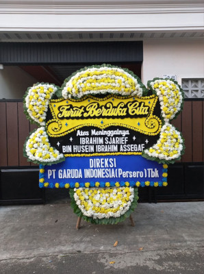 Papan Bunga Duka di Kadugenep